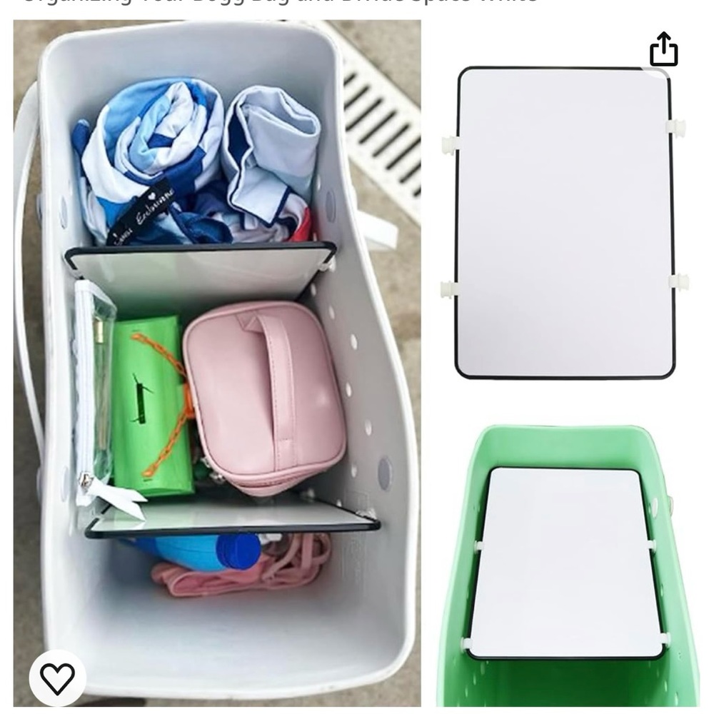 Bogg Bag 2PCS Divider Tray made by Teyouyi for BOGG Bag Original X Large